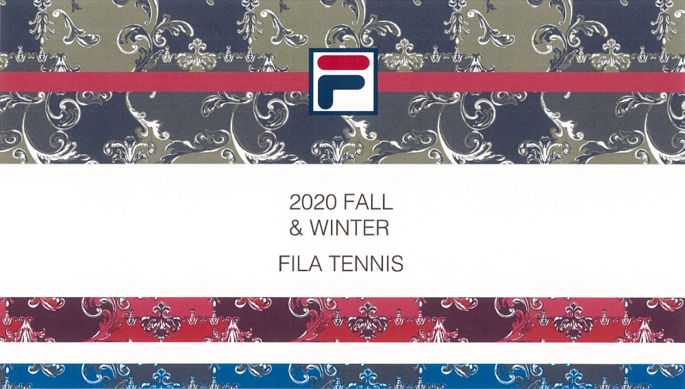 2020 FALL & WINTER FILA TENNIS