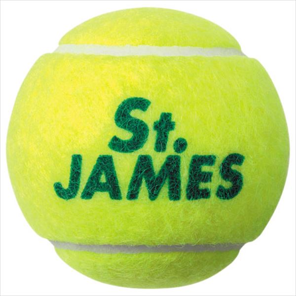 ダンロップ [DUNLOP] テニスボール St.JAMES（セントジェームス） 1箱（1缶4球入/15缶/60球※5ダース）