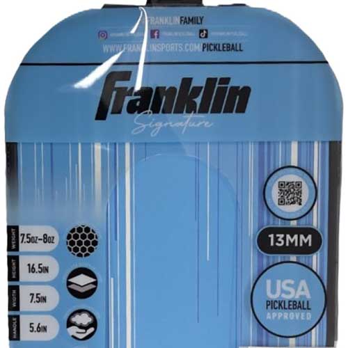 【ピックルボール】フランクリン シグネチャー ピックルボール パドル 13mm ブルー (Franklin SIGNATURE PICKLEBALL PADDLE 13MM 52983C2) ピックルボール パドル 2025 BLUE