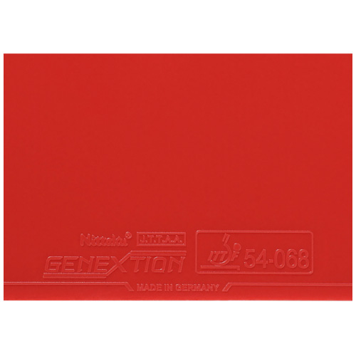 ニッタク ジェネクション(Nittaku GENEXTION NR-8785)卓球ラバー【メーカー取寄せ商品】 RD