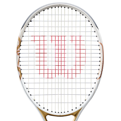 ウイルソン アールエフ ワン ホール オブ フェイム (wilson RF 01 HALL OF FAME WR217411U) 硬式テニスラケット 26FW ホワイト×ゴールド G2