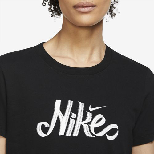 ワンサイズ ナイキ Nike Training レディース Tシャツ トップス Essential Swoosh T Shirt In Black Black F606 Hanare サイズのた