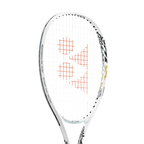 【張り工賃別・ガット代込】▽ヨネックス [YONEX] ソフトテニスラケット ジオブレイク70V マットホワイト（前衛用）（GEO70V 801）  22SS