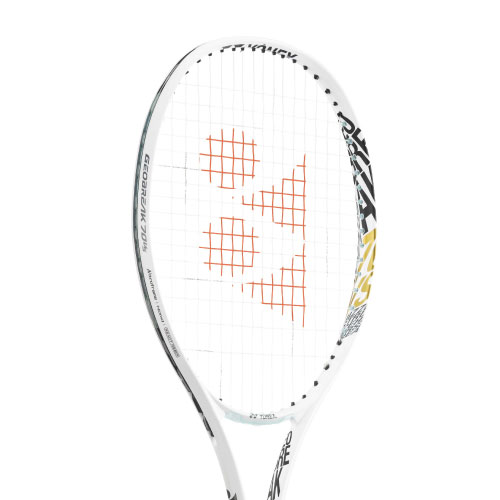 【張り工賃別・ガット代込】ヨネックス [YONEX] ソフトテニスラケット ジオブレイク70VS マットホワイト （GEO70VS 801） 22SS