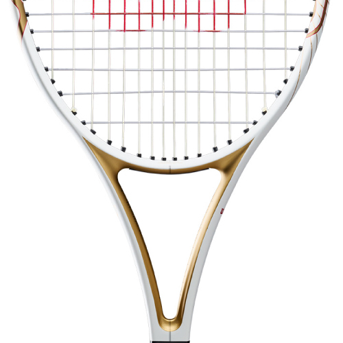 ウイルソン アールエフ ワン ホール オブ フェイム (wilson RF 01 HALL OF FAME WR217411U) 硬式テニスラケット 26FW ホワイト×ゴールド G2