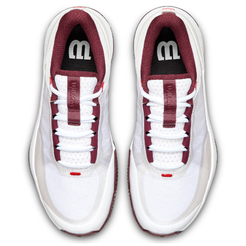 ウイルソン イントリーグ ツアー AC W (wilson INTRIGUE TOUR AC W WRS338920) テニスシューズ レディース オールコート 26SS ホワイト×ポートロイヤル×インフラレッド 22.5cm