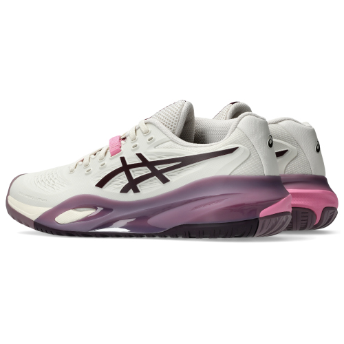 アシックス レディ ゲル レゾリューション テン(asics LADY GEL-RESOLUTION X 1042A279 250)テニスシューズ レディース オールコート 26FW ソフトオート×ダークオーベルジーヌ(250) 22.5cm
