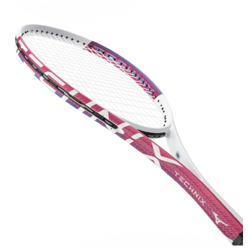 【張り上がり】ミズノ テクニクス ( MIZUNO TECHNIX 63JTN67701 ) ソフトテニスラケット オールラウンド 26SS (01)ローズレッド×サファイアブルー 00G