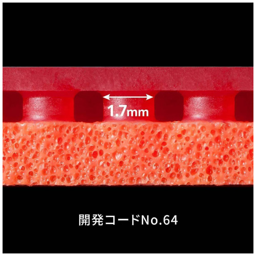 バタフライ テナジー64(Butterfly TENERGY 64 05820)卓球ラバー【メーカー取寄せ商品】 RD