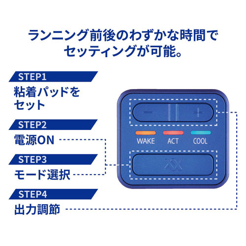 【新品、未使用】RUCOE RUN（ルコエラン）　本体セット