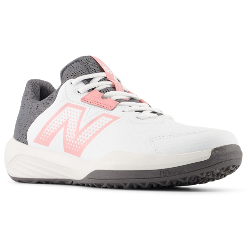 ニューバランス 696 v6 O WHxPK(new balance 696 v6 O W6963FI 2E)テニスシューズ レディース オムニ・クレー 26FW【メーカー取寄せ商品】 WHITE×PINK 22.0cm