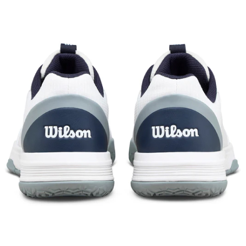 ウイルソン コートグライド OC M(wilson COURTGLIDE OC M WRS340130)テニスシューズ メンズ オムニ・クレー 26SS【メーカー取寄せ商品】 ホワイト×ネイビーブレザー×クォーリー 25.0cm