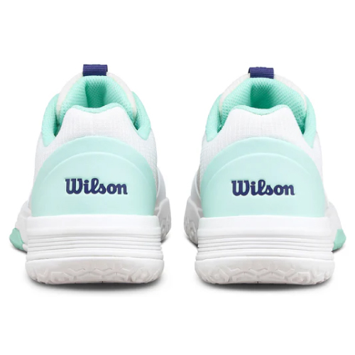 ウイルソン コートグライド OC W(wilson COURTGLIDE OC W WRS340140)テニスシューズ レディース オムニ・クレー 26SS【メーカー取寄せ商品】 ホワイト×ベイ×スキップブルー 22.5cm