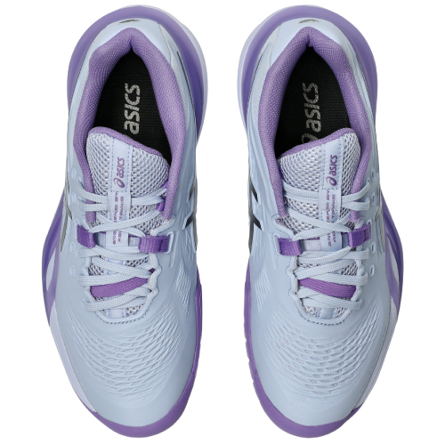 【NIGHT ENERGY キャンペーン shoes】 アシックス レディ ゲル レゾリューション テン ナイトエナジー(asics LADY GEL-RESOLUTION X NIGHT ENERGY 1042A303 400)テニスシューズ レディース オールコート 26FW ブルーフェード×ガンメタル(400) 22.5cm