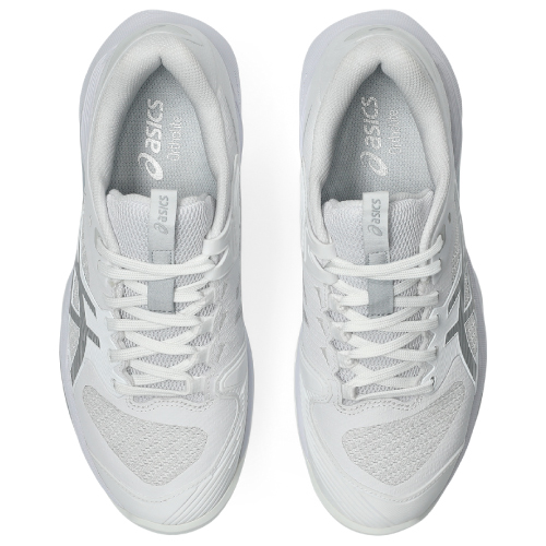 アシックス レディ ソリューションスピード FF 4(asics LADY SOLUTION SPEED FF 4 1042A307 101)テニスシューズ レディース オールコート 26SS ホワイト×ピュアシルバー(100) 22.5cm