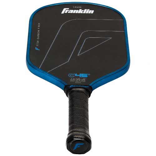 【ピックルボール】フランクリン C45°カーボン パドル 14mm ブルー (Franklin C45°CARBON PADDLE 14mm 59220) ピックルボール パドル 2025 BLUE