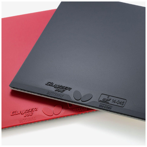 バタフライ グレイザー09C(Butterfly GLAYZER 09 C 06110)卓球ラバー【メーカー取寄せ商品】 RD
