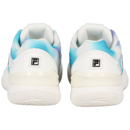 フィラ アクシラス 3 T9 (FILA AXILUS 3 T9 FW0102523 101)テニスシューズ レディース オールコート 26FW ホワイト×ブルー×パープル(101) 23.0cm