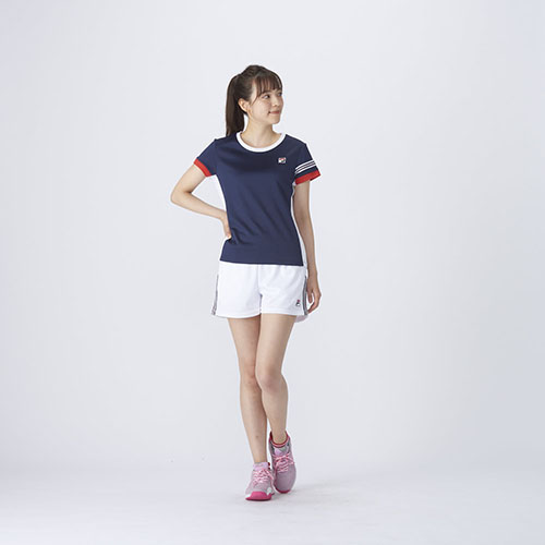 ウインザーオンラインショップフィラ ゲームシャツ Vl7503 フィラネイビー Fila Ls レディース 21fw S ウエアのページです