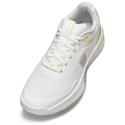 ウイルソン コートグライド AC W (wilson COURTGLIDE AC W WRS340390) テニスシューズ レディース オールコート 26FW【メーカー取寄せ商品】 スノーホワイト×チタン×セーフティイエロー 22.5cm