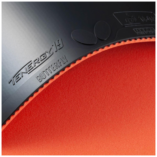 バタフライ テナジー19(Butterfly TENERGY 19 06090)卓球ラバー【メーカー取寄せ商品】 RD