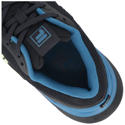フィラ アクシラス 3 T9 (FILA AXILUS 3 T9 FM0102523 001)テニスシューズ メンズ オールコート 26FW ブラック×ブルー×ブラック(001) 25.0cm