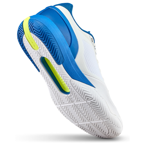 ウイルソン ラッシュ プロ 5.0 AC M (wilson RUSH PRO 5.0 AC M WRS338520) テニスシューズ メンズ オールコート 26SS【メーカー取寄せ商品】 ホワイト×デジャヴブルー×セーフティイエロー 25.0cm