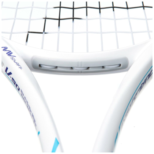 【張り工賃別】ミズノ デュアルストライク V-50 (MIZUNO DUALSTRIKE V-50 63JTN6C501) ソフトテニスラケット 前衛向け 26FW 01:ホワイト 00X