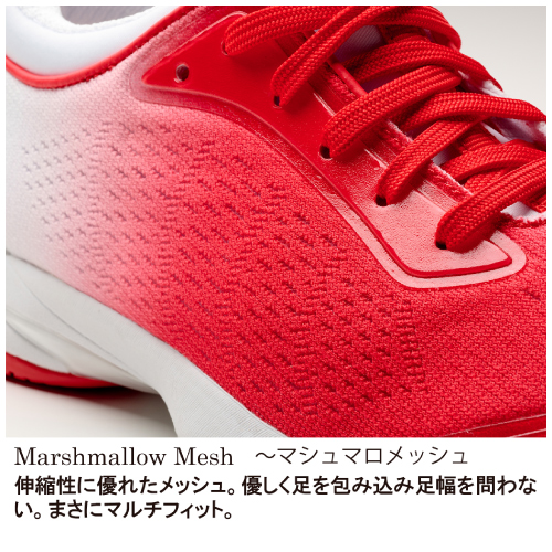 プリンス ビーナスマッシュ リミテッド AC(prince VENUSMASH LD AC DPSVA1LD-262) テニスシューズ レディース オールコート 26FW レッド×ホワイト(262) 22.5cm