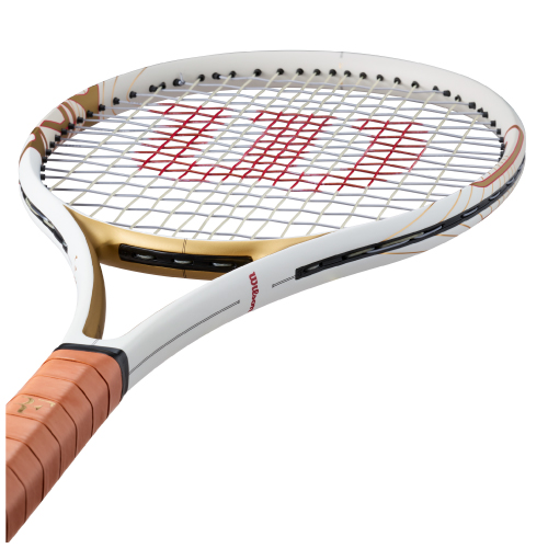 ウイルソン アールエフ ワン ホール オブ フェイム (wilson RF 01 HALL OF FAME WR217411U) 硬式テニスラケット 26FW ホワイト×ゴールド G2