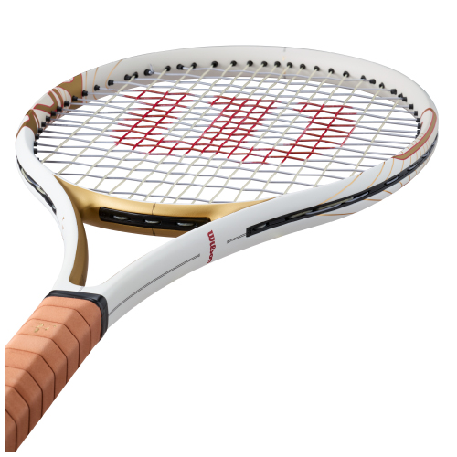 ウイルソン アールエフ ワン プロ ホール オブ フェイム (wilson RF 01 PRO HALL OF FAME WR217511U) 硬式テニスラケット 26FW ホワイト×ゴールド G2