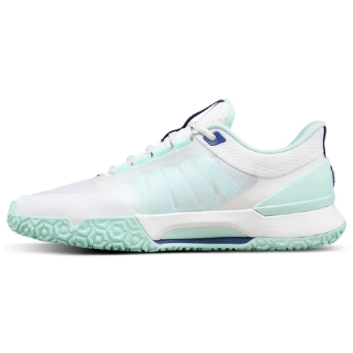 ウイルソン イントリーグ ツアー OC W(wilson INTRIGUE TOUR OC W WRS340110)テニスシューズ レディース オムニ・クレー 26SS ホワイト×ベイ×スキップブルー 22.5cm