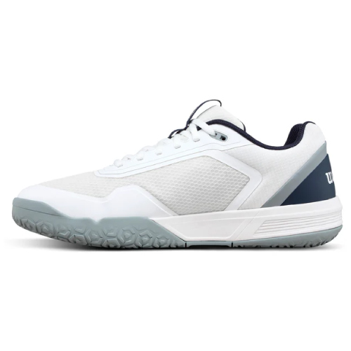ウイルソン コートグライド OC M(wilson COURTGLIDE OC M WRS340130)テニスシューズ メンズ オムニ・クレー 26SS【メーカー取寄せ商品】 ホワイト×ネイビーブレザー×クォーリー 25.0cm