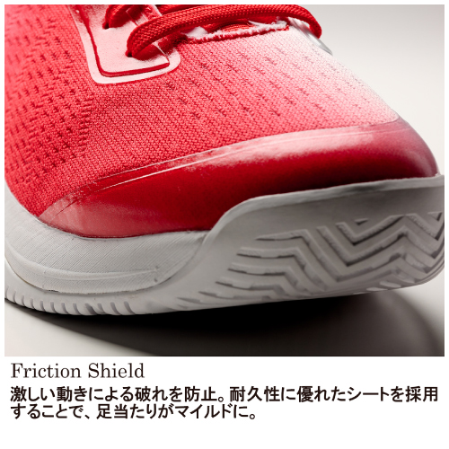 プリンス ビーナスマッシュ リミテッド AC(prince VENUSMASH LD AC DPSVA1LD-262) テニスシューズ レディース オールコート 26FW レッド×ホワイト(262) 22.5cm