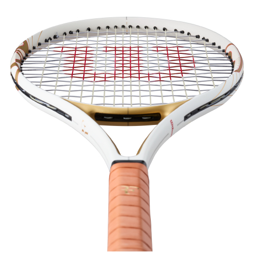 ウイルソン アールエフ ワン ホール オブ フェイム (wilson RF 01 HALL OF FAME WR217411U) 硬式テニスラケット 26FW ホワイト×ゴールド G2