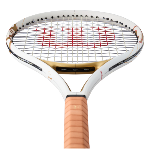 ウイルソン アールエフ ワン プロ ホール オブ フェイム (wilson RF 01 PRO HALL OF FAME WR217511U) 硬式テニスラケット 26FW ホワイト×ゴールド G2