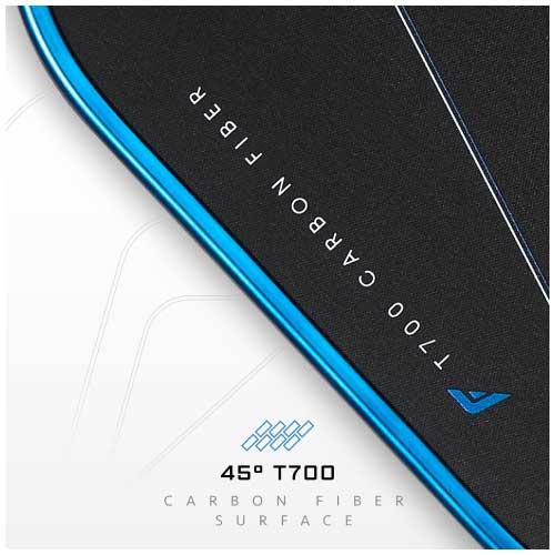 【ピックルボール】フランクリン C45°カーボン パドル 14mm ブルー (Franklin C45°CARBON PADDLE 14mm 59220) ピックルボール パドル 2025 BLUE