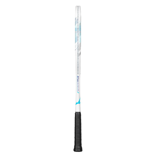 【張り工賃別】ミズノ デュアルストライク V-50 (MIZUNO DUALSTRIKE V-50 63JTN6C501) ソフトテニスラケット 前衛向け 26FW 01:ホワイト 00X