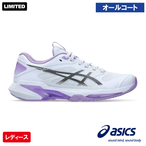 【NIGHT ENERGY キャンペーン shoes】 アシックス レディ ソリューションスピード FF 4 ナイトエナジー(asics LADY SOLUTION SPEED FF 4 NIGHT ENERGY 1042A313 400)テニスシューズ レディース オールコート 26FW ブルーフェード×ガンメタル(400) 22.5cm