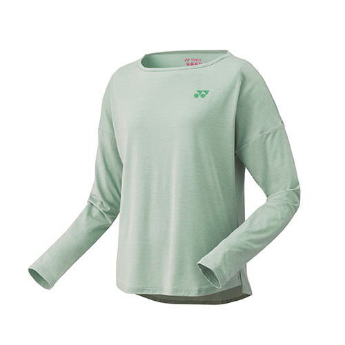 ウインザーオンラインショップヨネックス ロングスリーブtシャツ 355 スモークグリーン Yonex Ls レディース 22ss S ウエアのページです