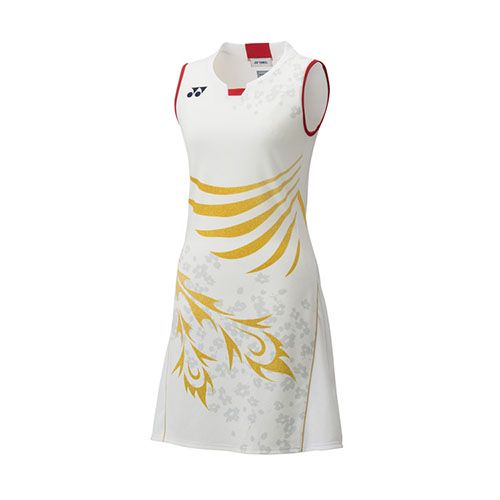 ウインザーオンラインショップヨネックス ワンピース インナースパッツ付き 570 011 ホワイト Yonex Ls レディース S ウエアのページです