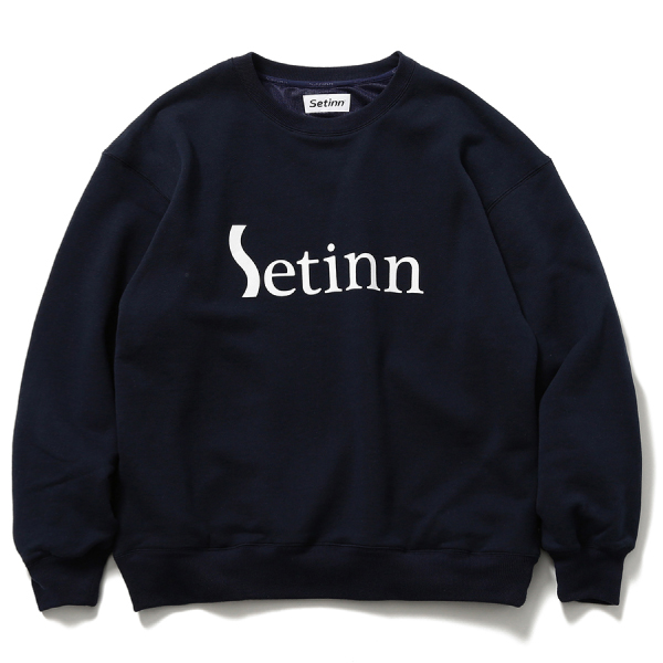 Setinn/セットインTour Crew Sweat Mサイズ　ネイビー セットイン Setinn Tour Crew Sweat スウェット