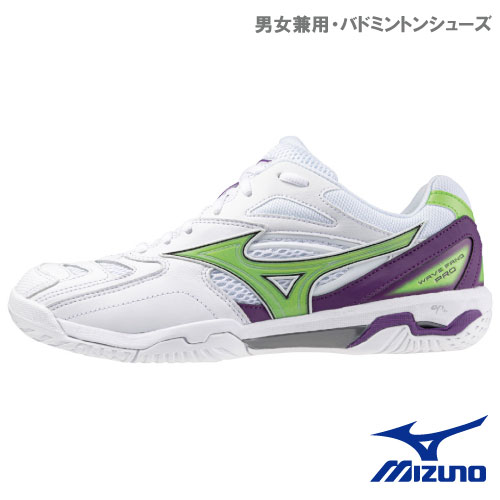 ミズノ ウェーブファング PRO （71GA210000）［MIZUNO バドミントンシューズ ユニセックス] 24SS▼