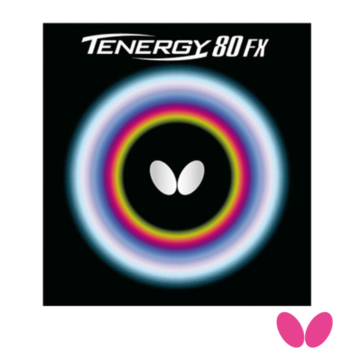 バタフライ テナジー80FX(Butterfly TENERGY 80 FX 05940)卓球ラバー【メーカー取寄せ商品】 RD