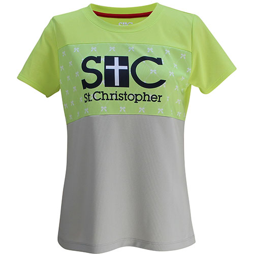 【SALE】セントクリストファー リボンズロゴプラクティスT （ STC-BCW2341-MLSV ）[ St.Christopher LS  レディース ]23SS