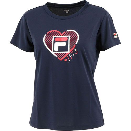 ウインザーオンラインショップ Sale ウインザー限定発売 フィラ グラフィックｔシャツ Vl2253 ネイビー Fila Ls レディース ネットバーゲン S ネットバーゲン のページです