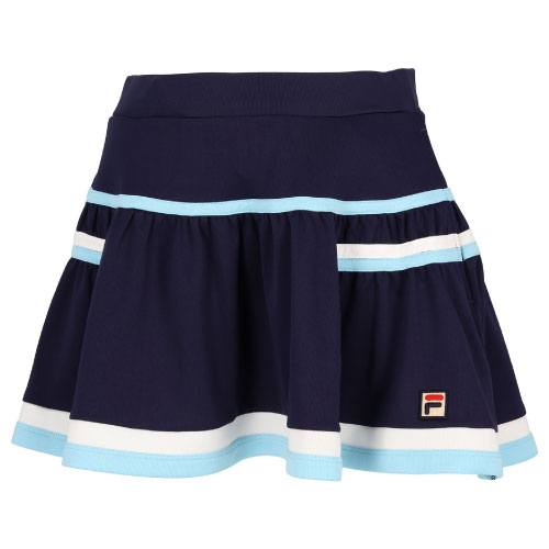 【別注数量限定】フィラ デニム&ギャザースコート （ VL2664 - 20 ）[ FILA SK レディース ]23SS※ウインザーオリジナル■