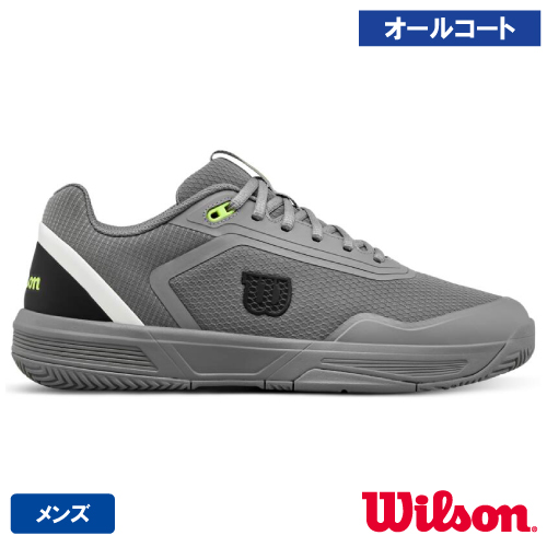 ウイルソン コートグライド AC M (wilson COURTGLIDE AC M WRS340380) テニスシューズ メンズ オールコート 26FW【メーカー取寄せ商品】 チタン×チタン 25.0cm