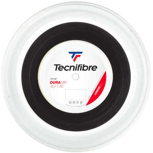 テクニファイバー デュラミックス ブラック 200M ロール (tecnifibre DURAMIX 02RDU)  マルチフィラメント ポリフュージョン ストリング 【メーカー取寄せ商品】