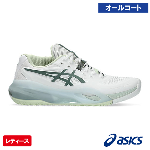 アシックス レディ ゲル レゾリューション テン(asics LADY GEL-RESOLUTION X 1042A279 102カラー)テニスシューズ レディース オールコート用 25FW